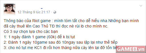 Riot đổi luật, giờ đây phải "cực giàu" mới đủ tiền nhờ cày thuê giữ hạng từ Cao Thủ trở lên