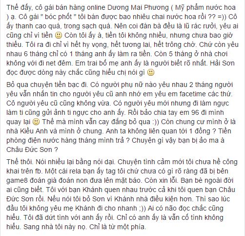 Linh Đ&agrave;m l&ecirc;n tiếng đ&aacute;p trả lại người "b&oacute;c phốt" m&igrave;nh