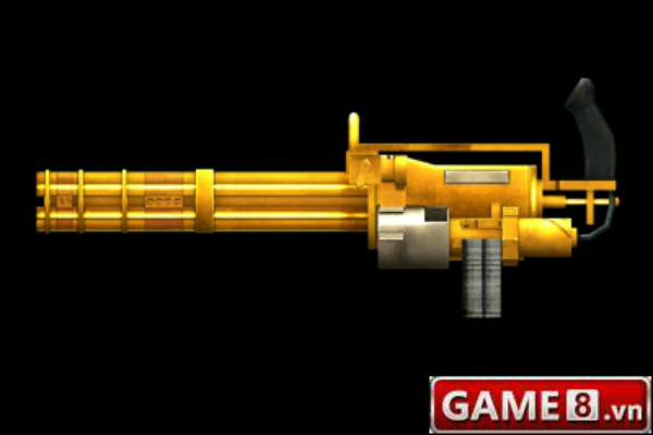 Gatling Gun-Gold:Phiên bản "vàng ròng" cực kì sang trọng của Gatling Gun