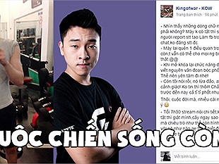 LMHT: Cuộc chiến không hồi kết - KingOfWar tiếp tục đăng đàn trên Fanpage xưng hô Mày - Tao với đàn anh