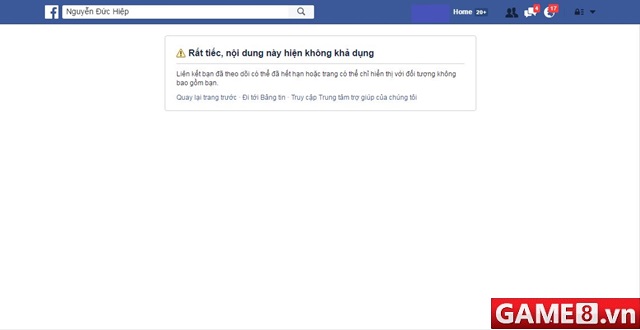 Bất ngờ KingOfWar tiếp tục bị report mất Facebook, liệu Garena có đứng đằng sau vụ này?