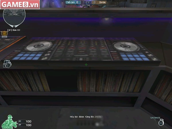 Bàn DJ cũng xuất hiện trong map Zombie mới