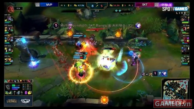 Pha phối hợp ho&agrave;n hảo của Faker v&agrave; Bengi