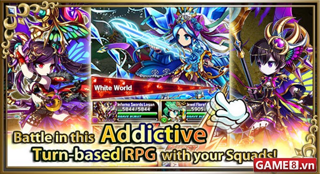 Nếu chưa chơi thử Siêu phẩm RPG Brave Frontier - Bạn chưa phải là gamer!