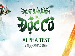 Thanh Minh Kiếm chính thức Alpha Test tại Việt Nam vào ngày mai 25/11