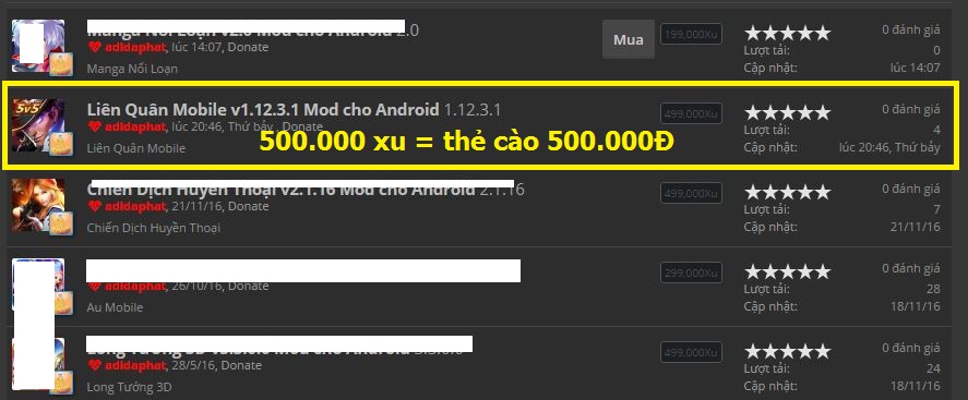 hack liên quân mobile