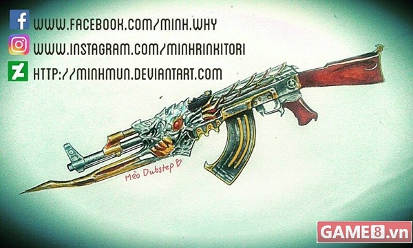 Mẫu AK-47 VIP của Mèo Dubstep