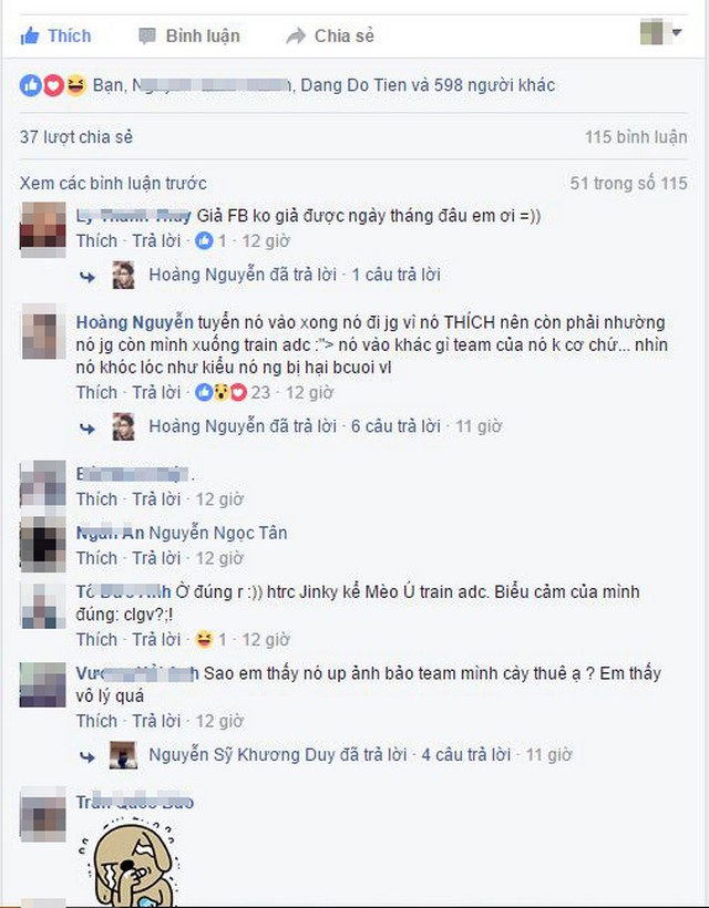 LMHT: ASF MeoU lên tiếng vụ team FATE cày thuê, đăng đàn lên Facebook 