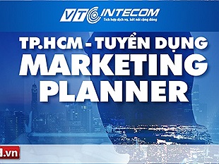 VTC Intecom – Văn phòng Hồ Chí Minh tuyển dụng Marketing Planner  (16 - 18 tháng lương/năm)