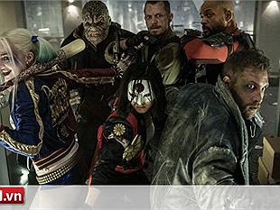 Suicide Squad bất ngờ đứng đầu bảng xếp hạng của IMDB năm 2016