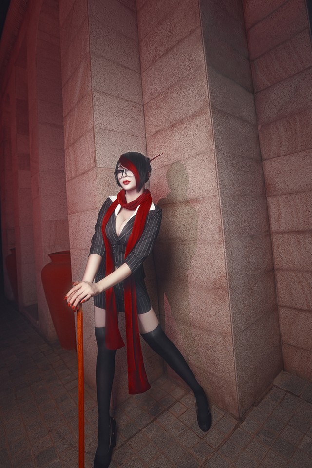 Li&ecirc;n Minh Huyền Thoại: Bỏng mắt với bộ ảnh Cosplay Fiora C&ocirc; Gi&aacute;o đẹp quyến rũ