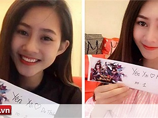 Facebook Việt ngập tràn fansign hot girl mùa giáng sinh