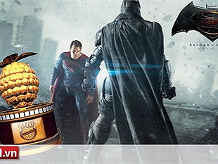 Batman v Superman thống trị đề cử giải thưởng Mâm Xôi vàng năm 2016