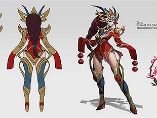 LMHT: Zyra – Nữ Thần Mùa Xuân, bộ trang phục do chính Fan Việt thiết kế dành tặng Riot Games