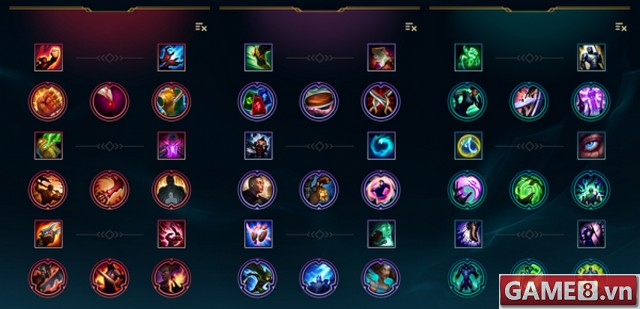 RIOT Game hé lộ công cuộc chỉnh sửa bảng bổ trợ lớn nhất từ trước tới nay, sẽ có tới 5 cột bổ trợ