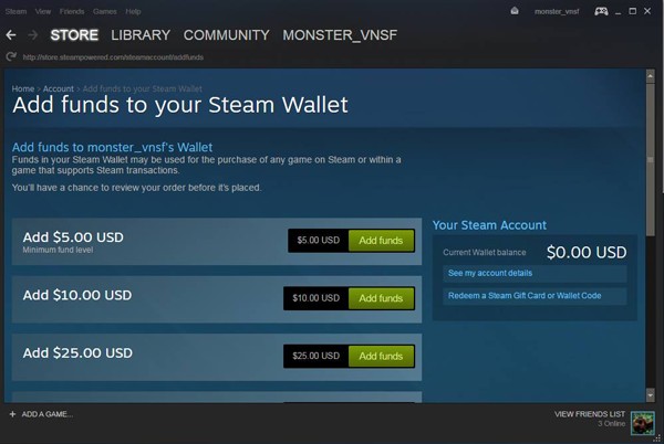 Nạp tiền vào Steam siêu dễ nhờ thẻ VTC Mastercard