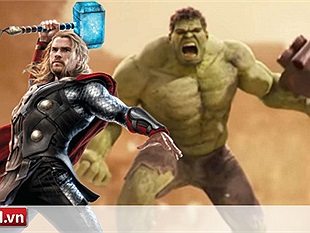 Fan phấn khích với hình ảnh Thor luyện tập chuẩn bị đại chiến với Hulk