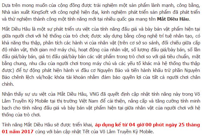 VLTK Mobile: Game thủ nghẹn ngào tố NPH VNG lạm dụng quyền hành trục lợi từ game thủ