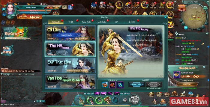 Chơi thử bản Việt hóa game online kiếm hiệp Binh Khí Phổ