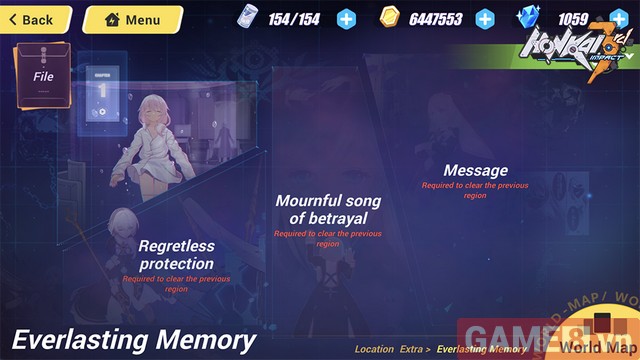 Honkai Impact 3 - Viện trưởng Theresa ra trận, cập nhật Ngoại truyện mới Hồi Ức Vĩnh Viễn