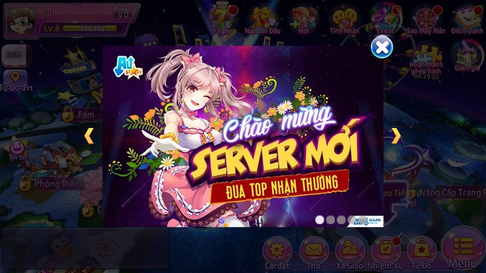 Au Stars – Siêu phẩm game “hát” mở server thứ hai: Summer