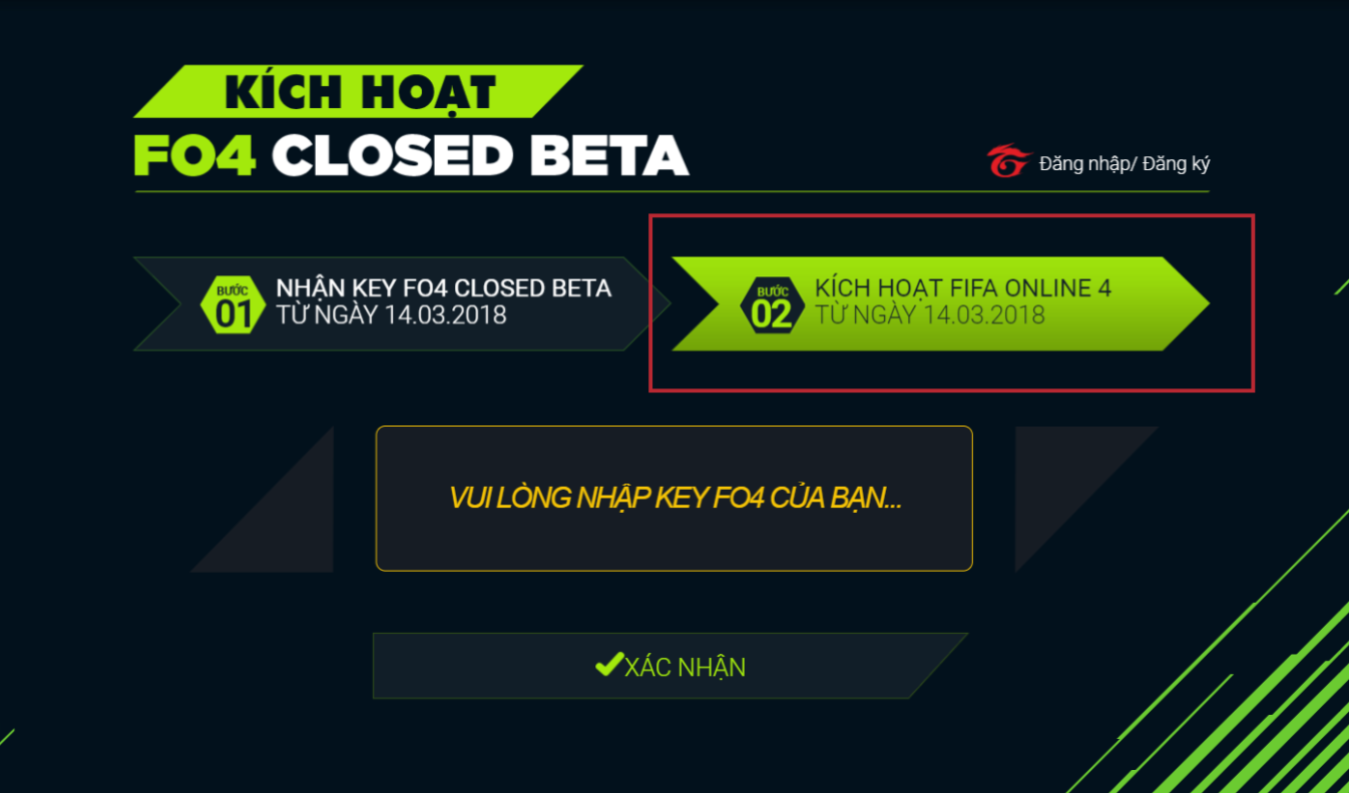 Tặng key Closed Beta FIFA Online 4, hướng dẫn cách kích hoạt chơi FO4 mới nhất
