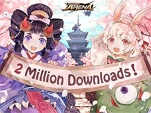 Chỉ chưa đầy 2 tháng ra mắt, Onmyoji Arena đã cán mốc 2 triệu lượt download trên toàn cấu, là game MOBA hot nhất hiện nay