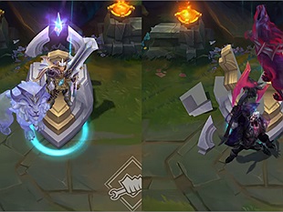 Hai trang phục LMHT mới siêu đẹp của sự kiện Quyết Đấu: Garen Sư Vương và Darius Lang Vương
