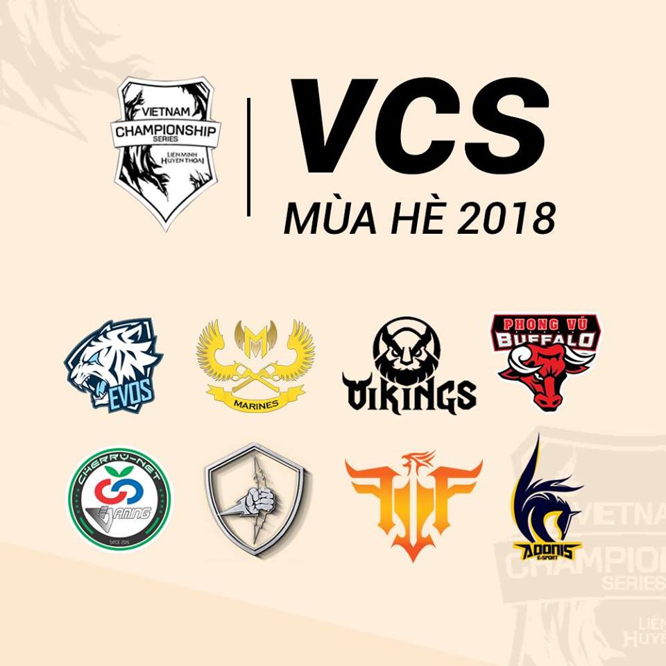 LMHT: Danh sách tuyển thủ của 8 đội tham dự VCS Mùa hè 2018, PVB vô cùng triển vọng