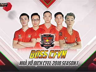 Vô địch CFEL 2018, Boss CFVN là đại diện duy nhất của Việt Nam tại CFGI 2018 sắp tới