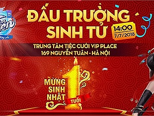 Tru Tiên 3D tổ chức sinh nhật 1 tuổi, tuyên bố mang đến cảm giác sống còn cho tất cả game thủ