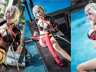 Bỏng mắt với bộ ảnh Cosplay Jeanne d‘Arc (Alter) trong Fate/Grand Order 