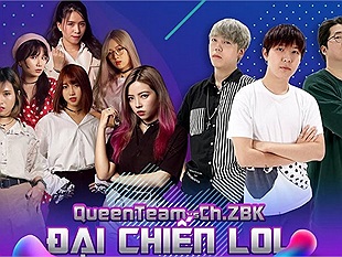 The Queen Team lần đầu “đại chiến” với các Oppa Hàn Quốc Zombie King trên Nimo TV 