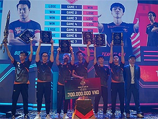 Vượt qua Box Gaming, Flash lên ngôi vô địch giải Liên Quân Mobile mùa Xuân 2019 