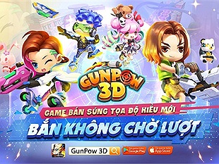 GunPow 3D khiến game thủ bất ngờ với hệ thống gameplay đặc biệt