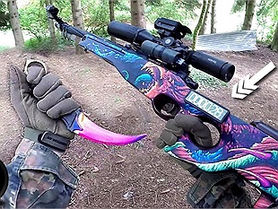 Dân CS:GO sẽ mê mẩn những vũ khí được anh chàng mê airsoft này sử dụng