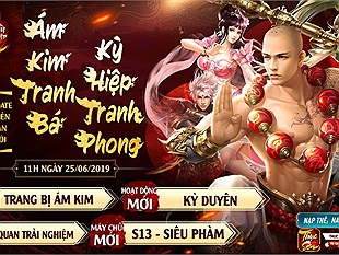 Thục Sơn Kỳ Hiệp Mobile: Big update Ám Kim Tranh Hùng chính thức ra mắt, tặng Giftcode Thời Trang cực đẹp