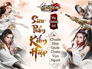 Thiên Kiếm Mobile gửi tặng giftcode cho game thủ nhân dịp Big Update