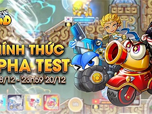 Bom tấn đã nổ, New Gunbound ấn định Alpha Test vào 10h sáng 18/12, quà thả ga cho tất cả người chơi