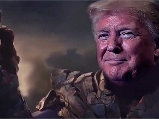 TT Mỹ Donald Trump ví mình là Thanos, búng một phát "bay" ngay phe Dân chủ