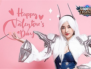 Valentine’s Day - Nữ streamer Mobile Legends: Bang Bang VNG khoe dáng trong bộ ảnh siêu dễ thương