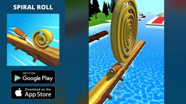 Game Tạo Cuộn Tròn Spiral Roll, Game online miễn phí