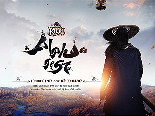 Vô Danh Kiếm mở cửa Alpha Test để game thủ trải nghiệm ngày 1/7