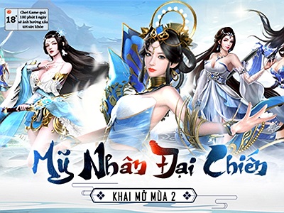 Đấu trường sấc đẹp “Mỹ Nhân Đại Chiến” mùa 2 chính thức trở lại với game thủ Nhất Kiếm Giang Hồ