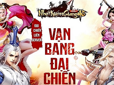 Thế giới võ lâm lại điên đảo với siêu giải đấu Vạn Bang Đại Chiến của Nhất Kiếm Giang Hồ