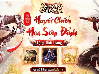 Giang Hồ Chi Mộng chính thức cập nhật tính năng “Vinh Diệu Chiến” - PK 3v3 cực “cháy”