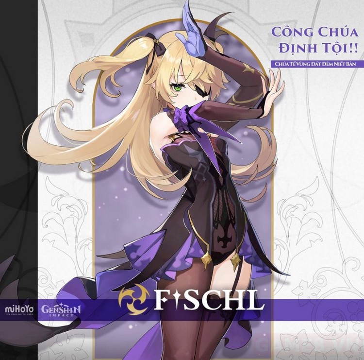 Cùng chiêm ngưỡng bộ ảnh cosplay Fischl cực kỳ xinh đẹp trong Genshin Impact