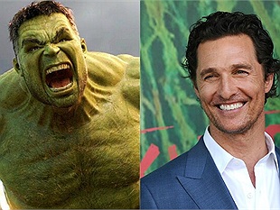 Matthew McConaughey muốn đóng Hulk nhưng Marvel nói: "Không, cảm ơn"