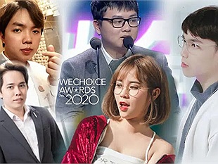Tìm hiểu 5 người đứng đầu hạng mục streamer/game thủ WeChoice Awards 2020