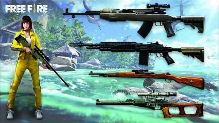 Top 5 combo vũ khí tốt nhất để có leo rank Free Fire trong năm 2021